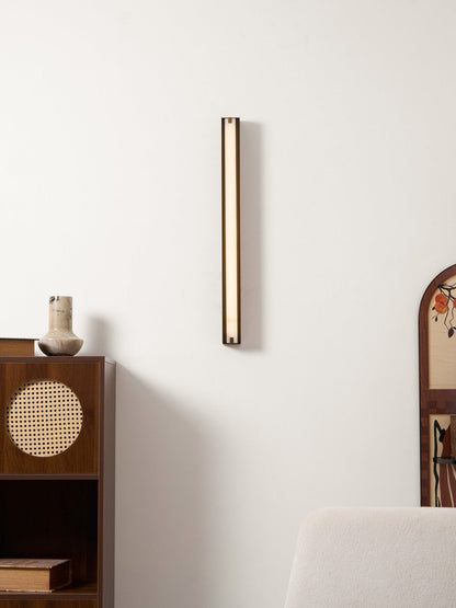 Alvara Alabaster Vertical Wall Sconce