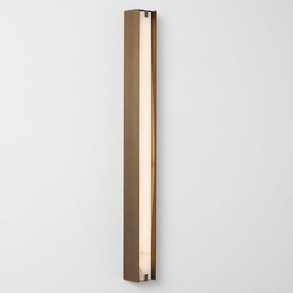 Alvara Alabaster Vertical Wall Sconce