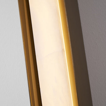 Alvara Alabaster Vertical Wall Sconce