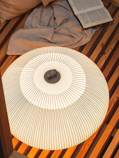 Alvora Fabric Lantern Table Lamp
