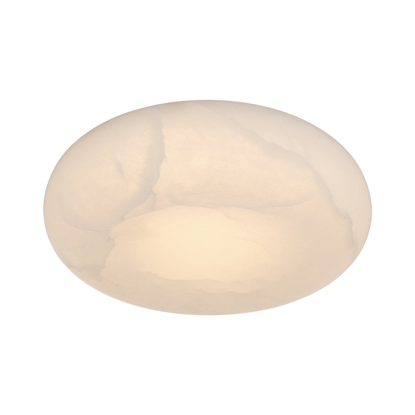 Acme 16'' Integrated LED Aged Brass Flush Mount Gold 16"W x 5.5"H x 16"D