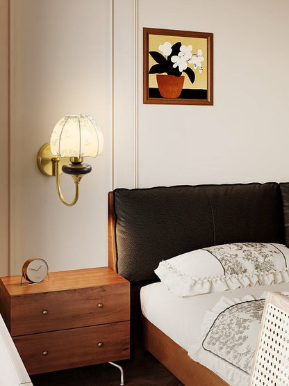 Amelie Floral Fabric Wall Sconce