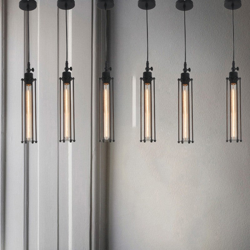 American Wrought Iron Pendant Light