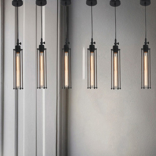 American Wrought Iron Pendant Light