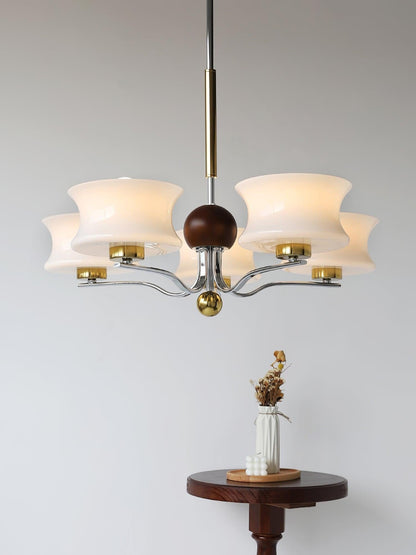 Anath Schoolhouse Style Chandelier