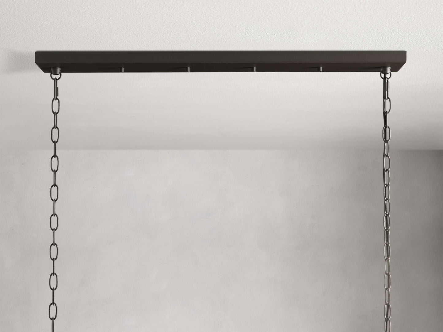 Andreas Fluted Glass Linear Chandelier