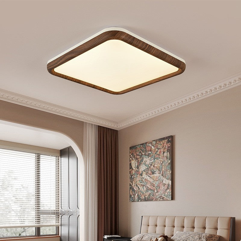 Antique Walnut Pattern Ceiling Lamp