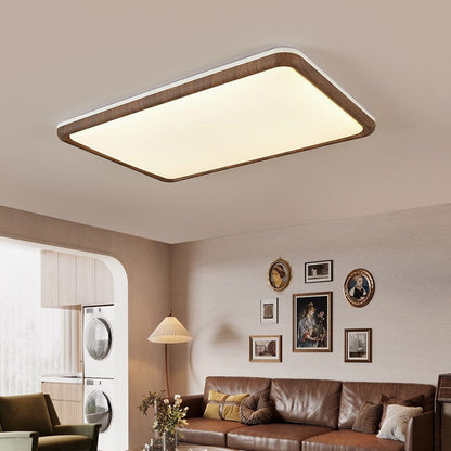 Antique Walnut Pattern Ceiling Lamp