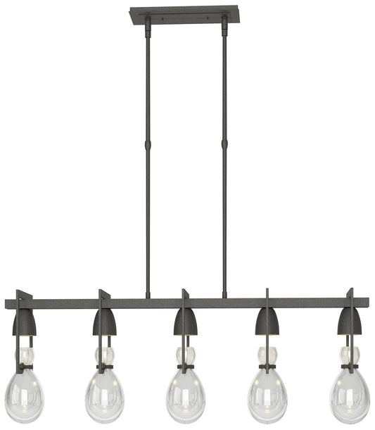 Apothecary 40.5" Wide Natural Iron Pendant