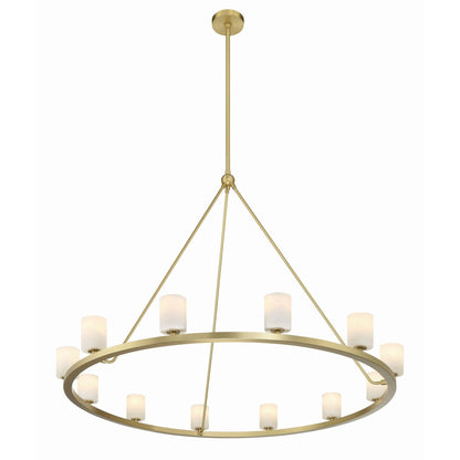 Aragon 46.75'' LED Soft Brass Chandelier Gold 46.75"W x 32"H x 46.75"D