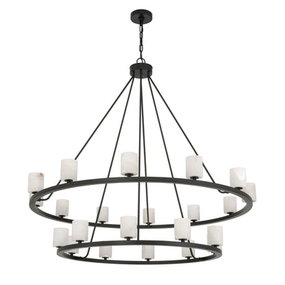 Aragon 46.75'' LED Matte Black Chandelier Black 46.75"W x 41.75"H x 46.75"D