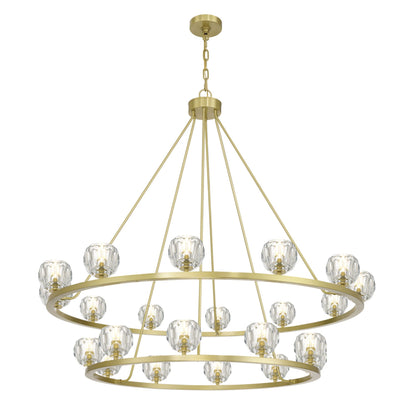 Aragon 48'' LED Soft Brass Chandelier Gold 48"W x 45.75"H x 48"D