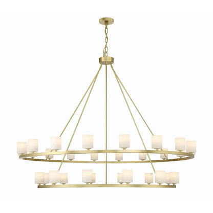 Aragon 58.75'' LED Soft Brass Chandelier Gold 58.75"W x 46"H x 58.75"D
