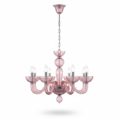 Arion Murano Art Glass Chandelier
