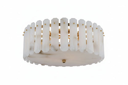 Alabaster Downtor Large Chandelier 25"D