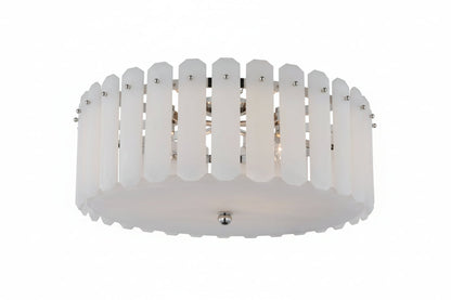 Alabaster Downtor Large Chandelier 25"D