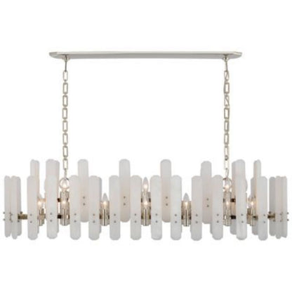 Alabaster Downtor Large Linear Chandelier