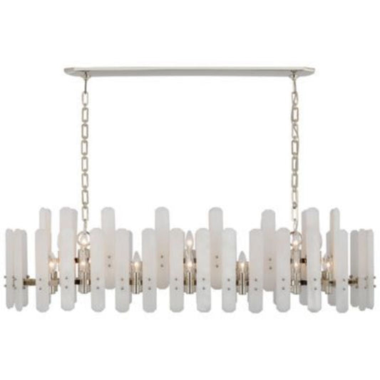 Alabaster Downtor Large Linear Chandelier
