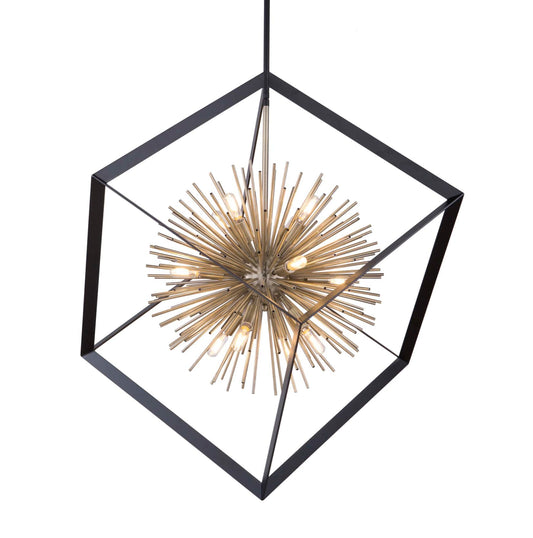 Sunburst 12 Light 37" Wide Pendant