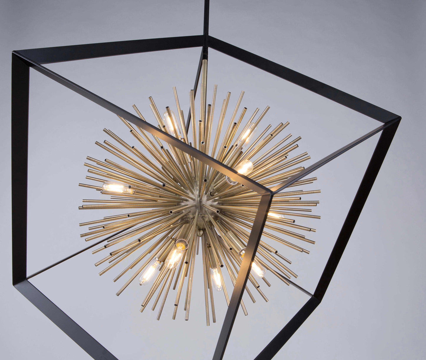 Sunburst 12 Light 37" Wide Pendant
