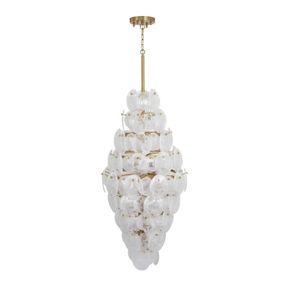 Artcraft Lighting Lily 15 Light 29" Wide Abstract Waterfall Chandelier