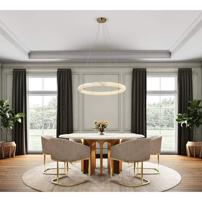 Artcraft Lighting Camila 35" Wide Ring Chandelier