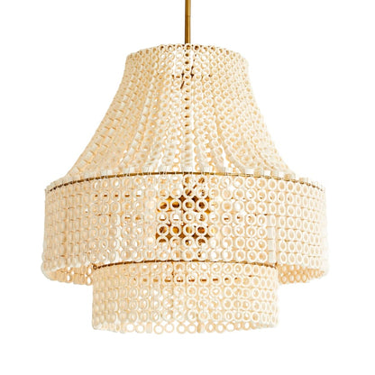 Arteriors Hannie 8 Light 29" Wide Beaded Chandelier