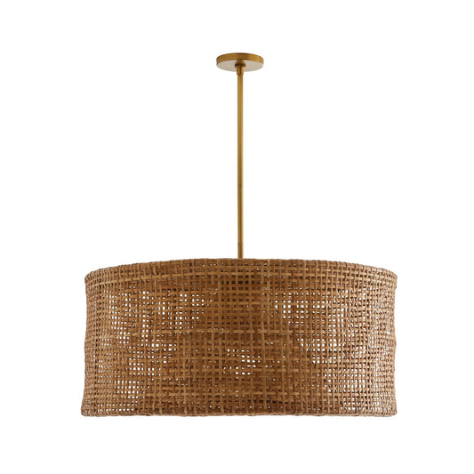 Nev 32" Wide Drum Chandelier