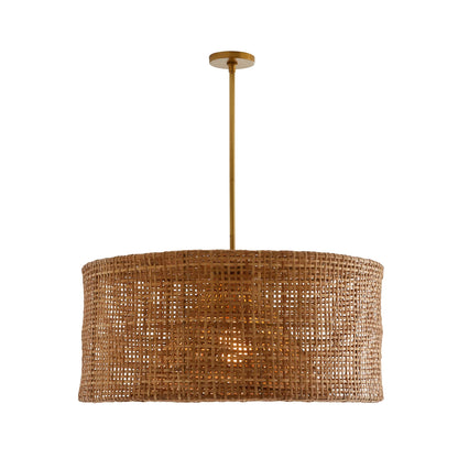 Nev 32" Wide Drum Chandelier