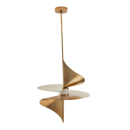 Renly 24" Wide LED Commercial Abstract Pendant