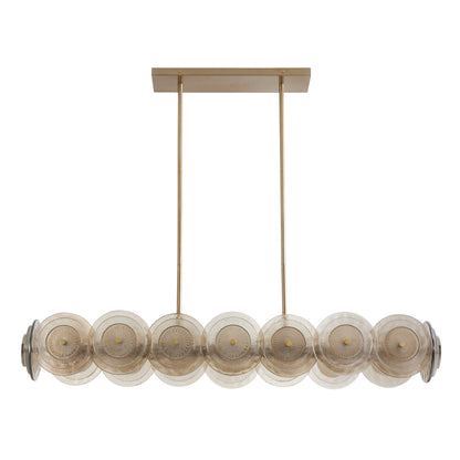 Kinlee 12 Light 51" Wide Linear Chandelier