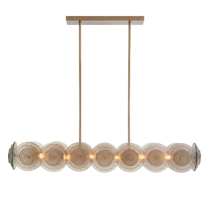 Kinlee 12 Light 51" Wide Linear Chandelier
