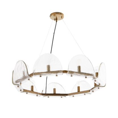 Arteriors Mendez 9 Light 29" Wide Ring Chandelier