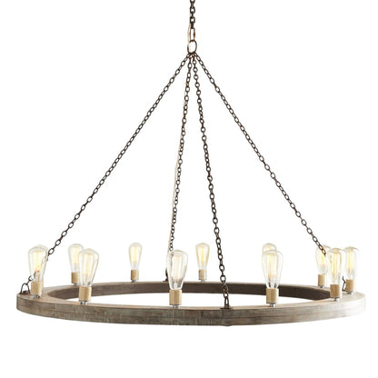 Arteriors Geoffrey 12 Light 48" Wide Ring Chandelier