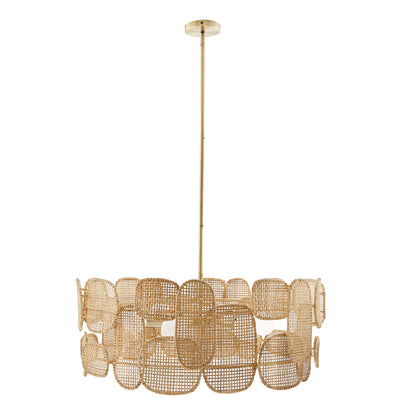 Ronaldo 6 Light 30" Wide Commercial Drum Chandelier