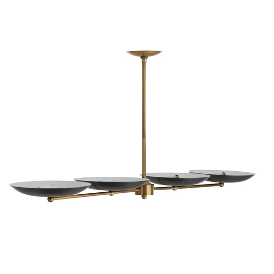Griffith 4 Light 55" Wide Linear Chandelier