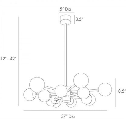 Karrington 37" Chandelier