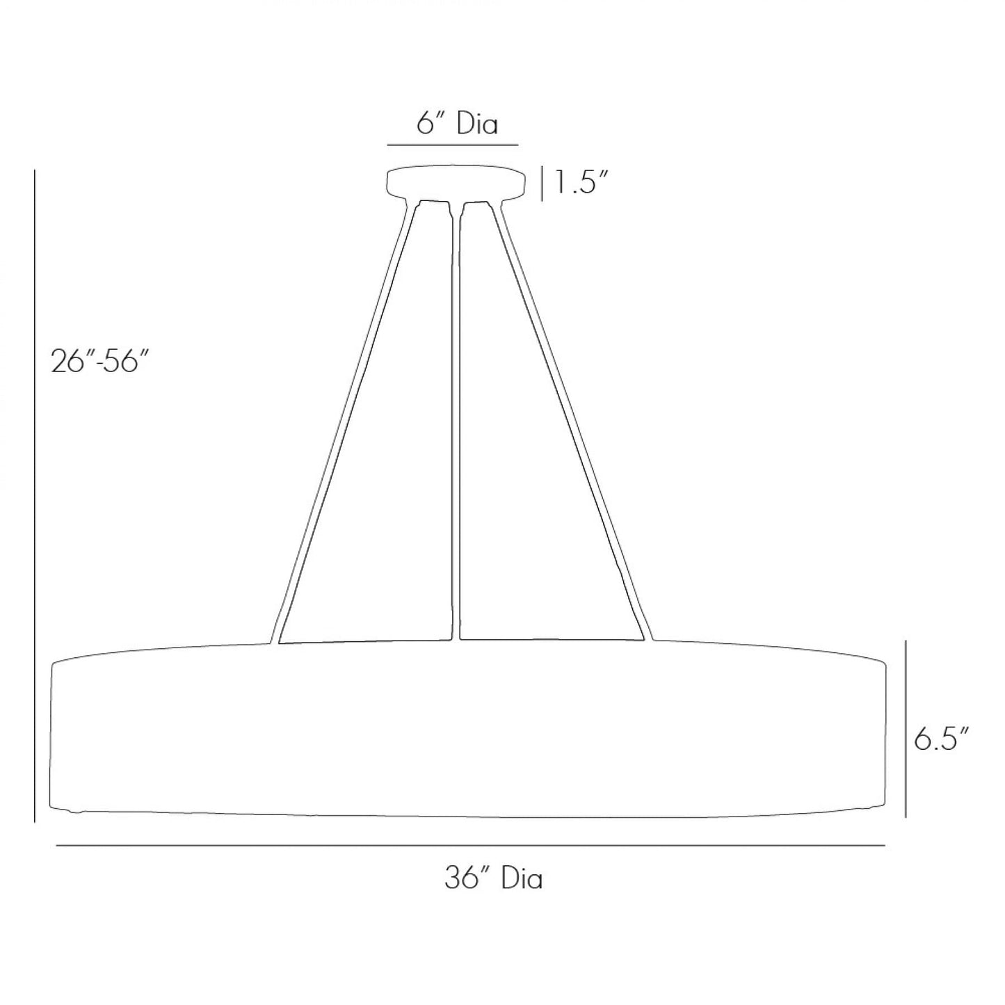 Marsha 36" Chandelier