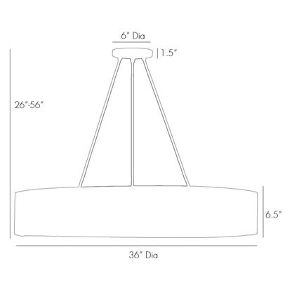 Marsha 36" Chandelier