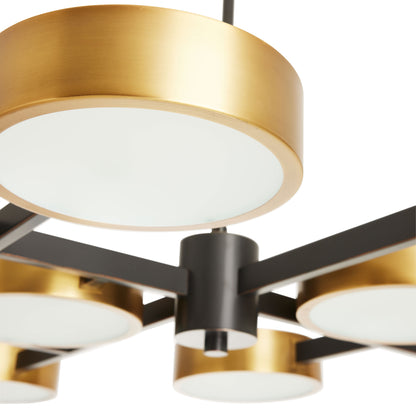 Linus 10 Light 55" Wide Chandelier