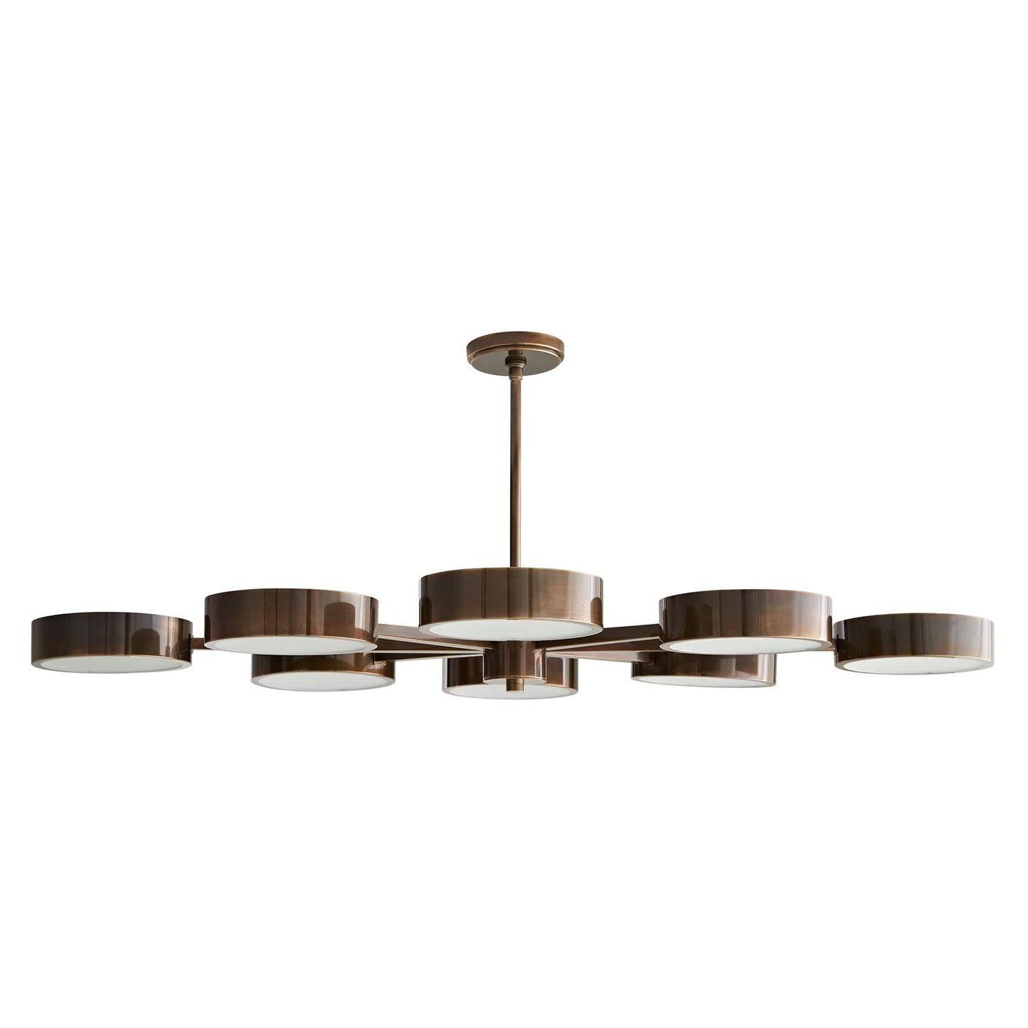 Linus Starburst 8 Light 52" Wide Chandelier