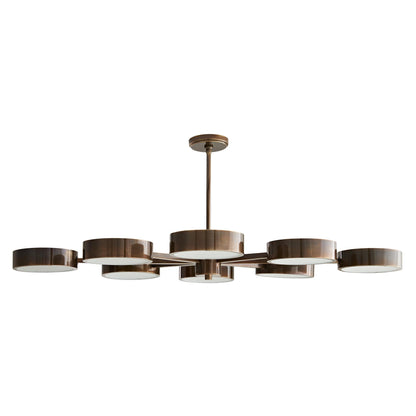 Linus Starburst 8 Light 52" Wide Chandelier