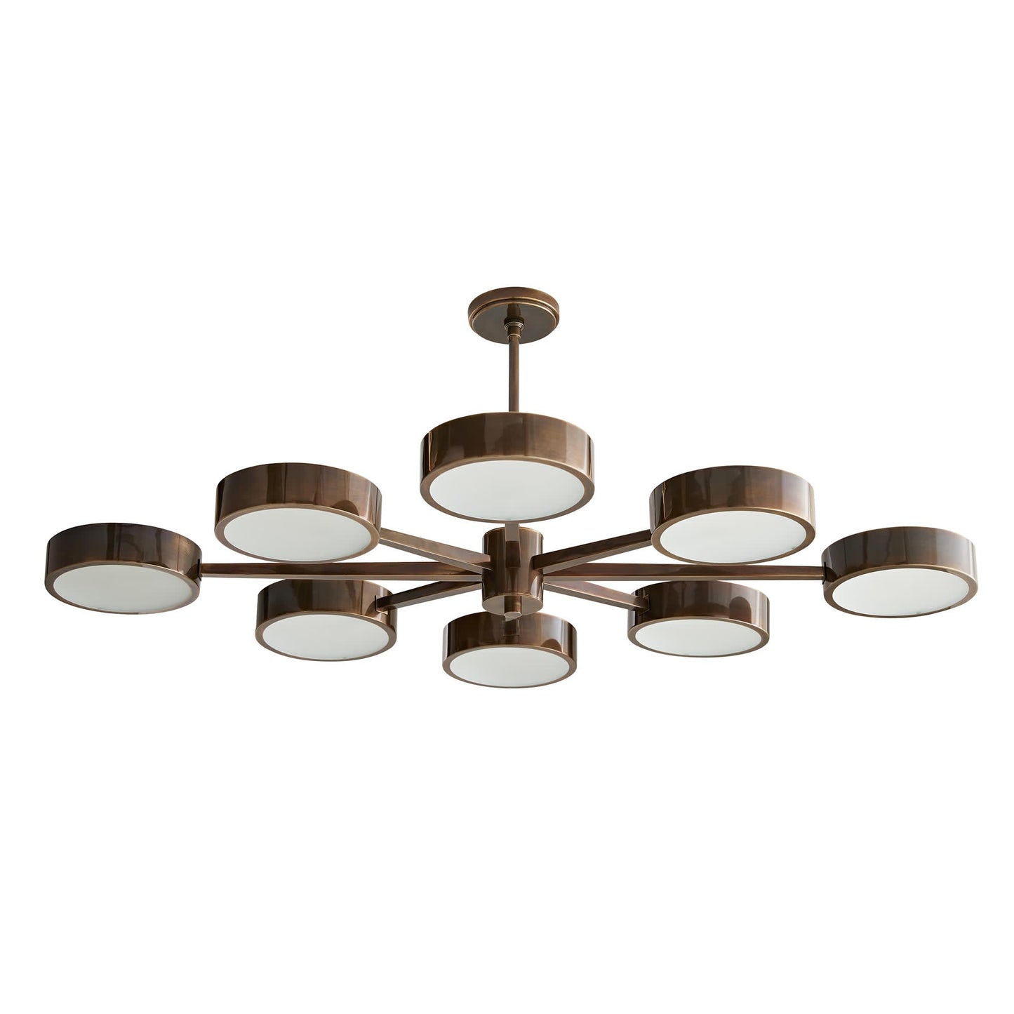 Linus Starburst 8 Light 52" Wide Chandelier
