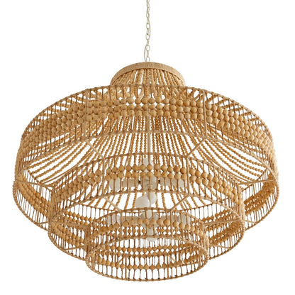 Arteriors Tulane 8 Light 35" Wide Beaded Chandelier