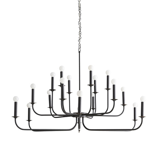Breck 18 Light 48" Wide Taper Candle Chandelier