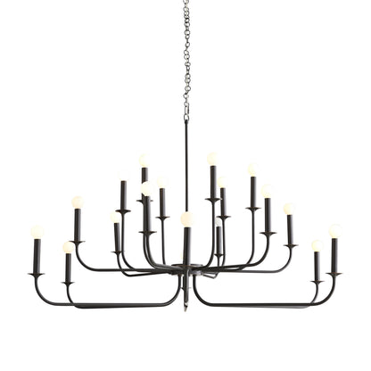Breck 18 Light 48" Wide Taper Candle Chandelier