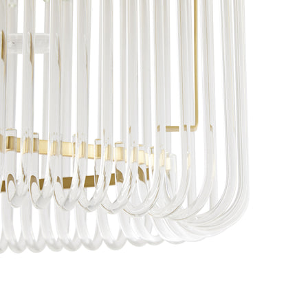 Chandler 12 Light 51" Wide Linear Chandelier
