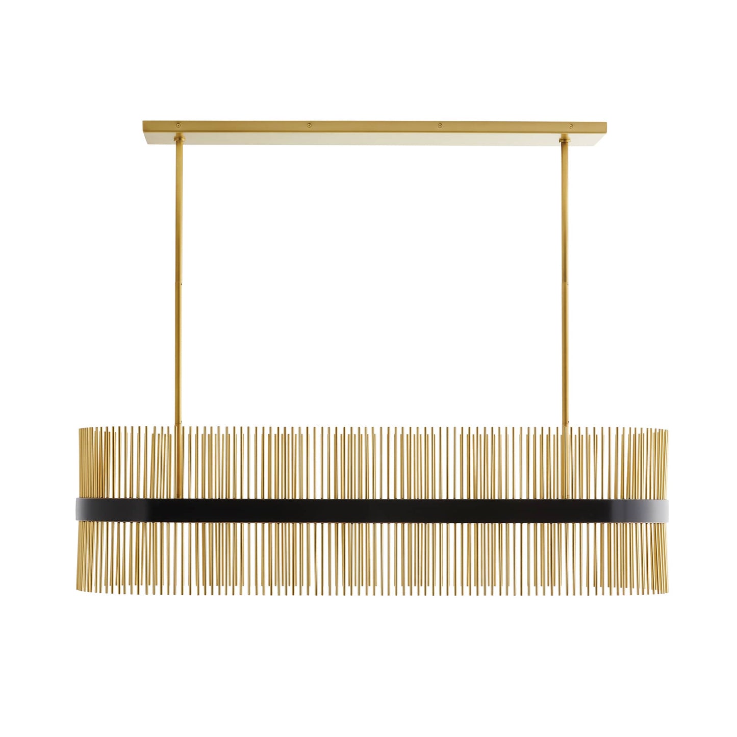 Hozier 10 Light 50" Wide Linear Chandelier