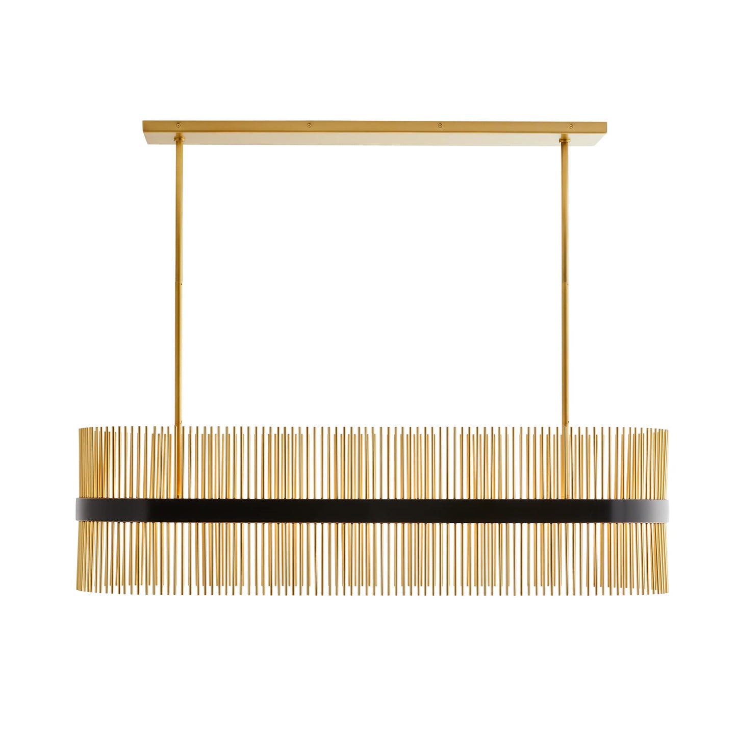 Hozier 10 Light 50" Wide Linear Chandelier