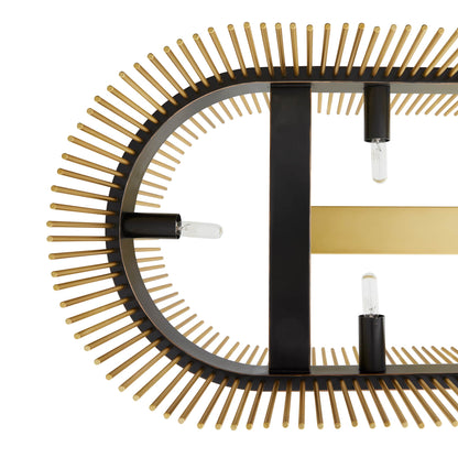 Hozier 10 Light 50" Wide Linear Chandelier